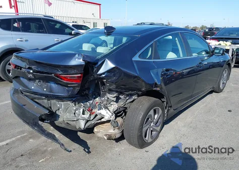 2020 Honda Insight Ex from USA, damaged, VIN 19XZE4F55LE014247